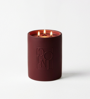 Dolni Large Ceramic 600g Dark Cherry Candle