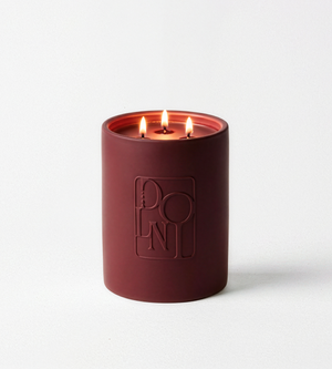 Dolni Large Ceramic 600g Dark Cherry Candle