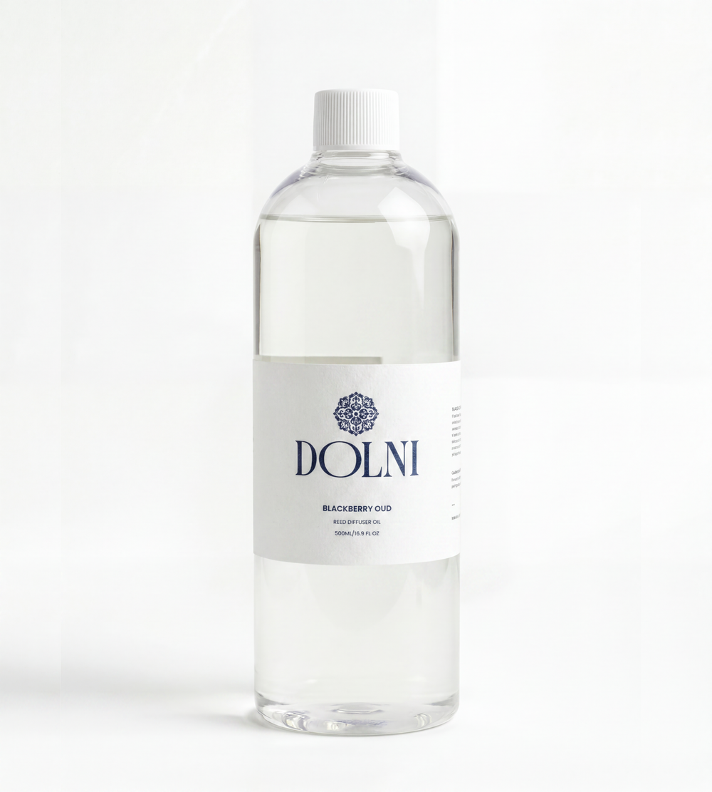 Dolni Blackberry Oud 500ml Reed Diffuser Refill