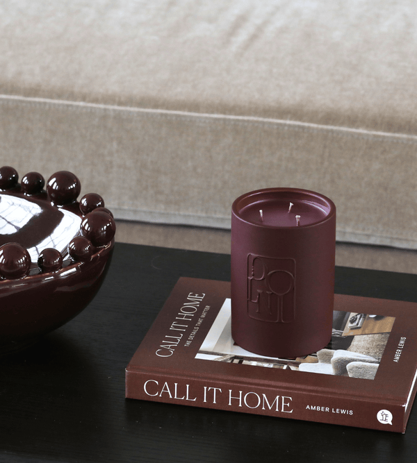 Dolni Large Dark Cherry Candle