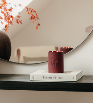 Dolni Large Ceramic 600g Dark Cherry Candle