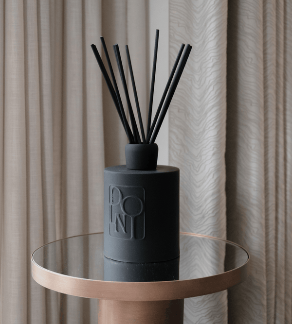 Dolni Extra Large Black Ceramic Rodí Noir Reed Diffuser